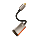 Переходник с оплёткой CABLETIME USB-C — DisplayPort 1.4 (15 см) - фото 2